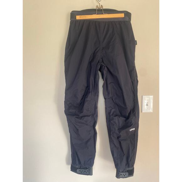 NRS Men's Endurance Splash Pants Water Resistant Hyprotex 2.5 Black Size Small - Picture 1 of 5